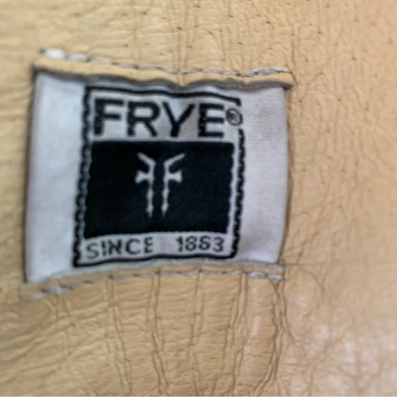 EUC Frye‎ Carson Lug Lace Up And Zip Dark Brown Boot Women's Size 6 B - Picture 14 of 15